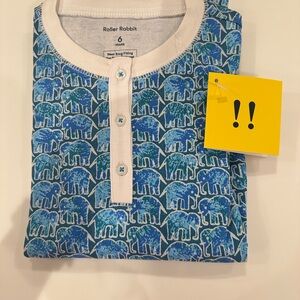 Roller Rabbit kids Haithi Tye Dye pajama Set